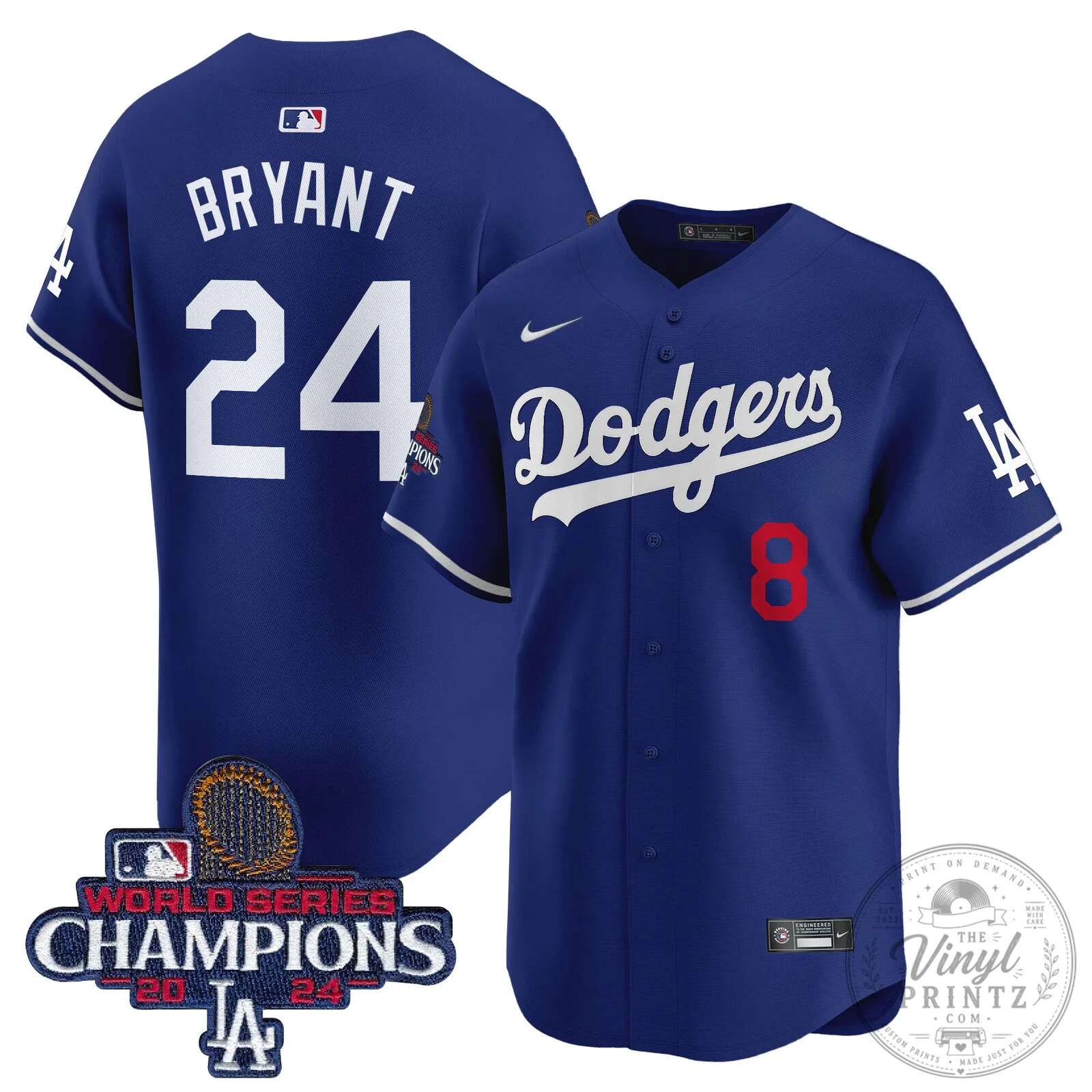 Los Angeles Dodgers Fernando Valenzuela 2024 World Series Champions Baseball Jersey 78 Los Angeles Dodgers Fernando Valenzuela 2024 World Series Champions Baseball Jersey