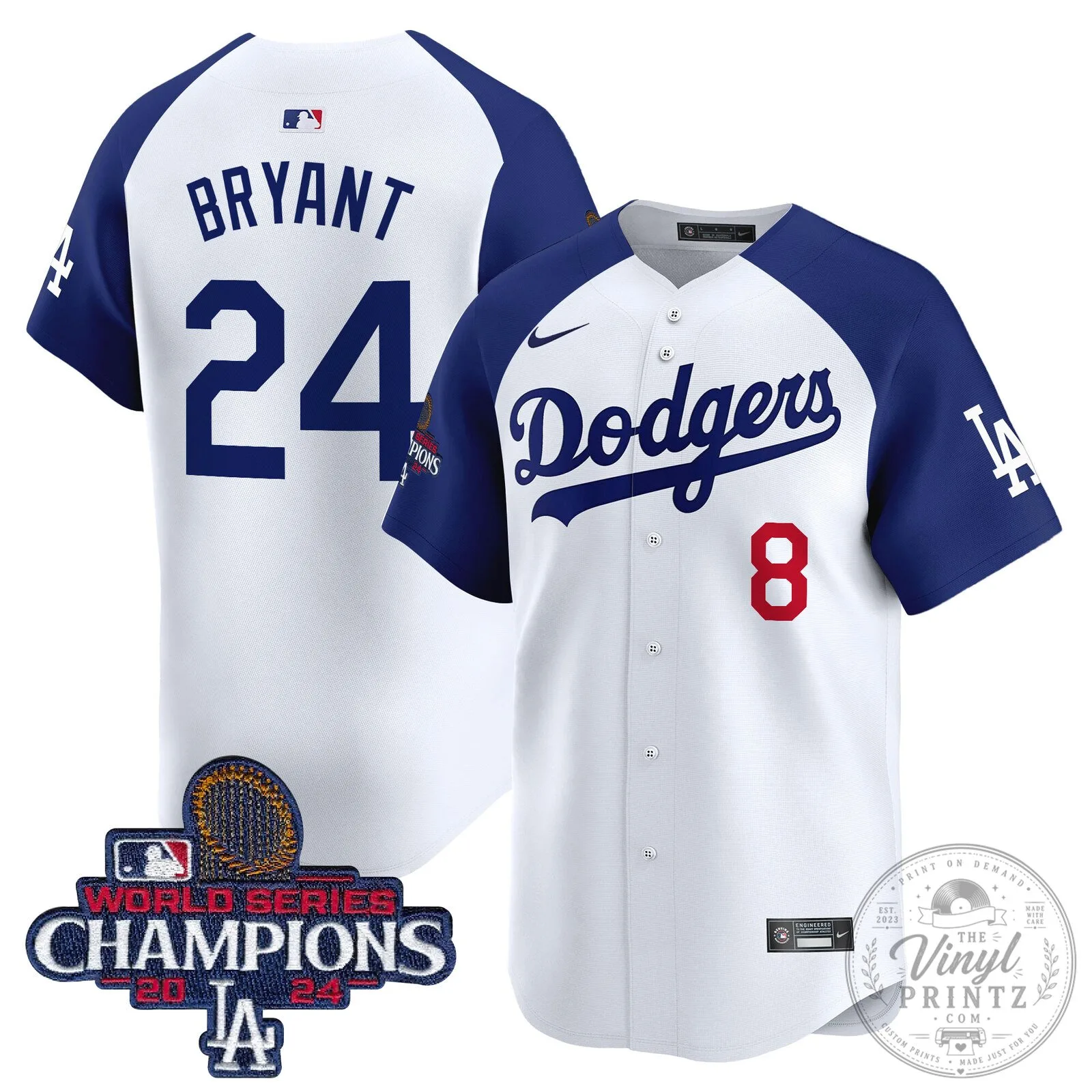 Los Angeles Dodgers Fernando Valenzuela 2024 World Series Champions Baseball Jersey 88 Los Angeles Dodgers Fernando Valenzuela 2024 World Series Champions Baseball Jersey