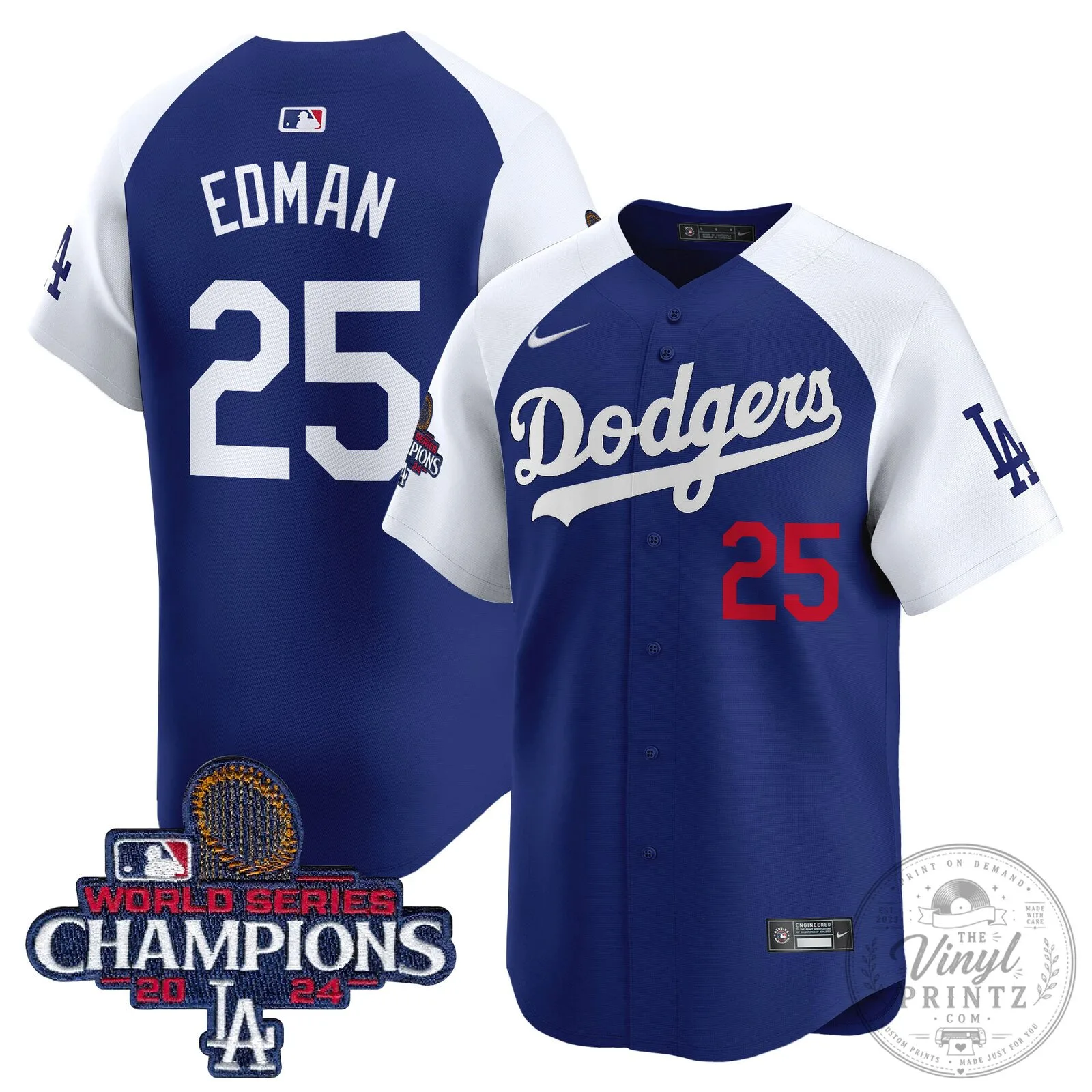 Los Angeles Dodgers Fernando Valenzuela 2024 World Series Champions Baseball Jersey 102 Los Angeles Dodgers Fernando Valenzuela 2024 World Series Champions Baseball Jersey