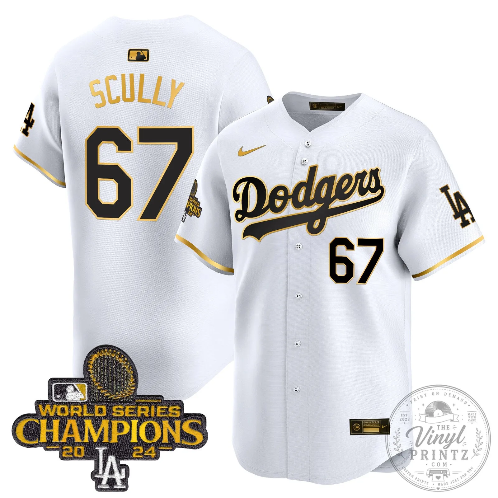 Los Angeles Dodgers Fernando Valenzuela 2024 World Series Champions Baseball Jersey 119 Los Angeles Dodgers Fernando Valenzuela 2024 World Series Champions Baseball Jersey