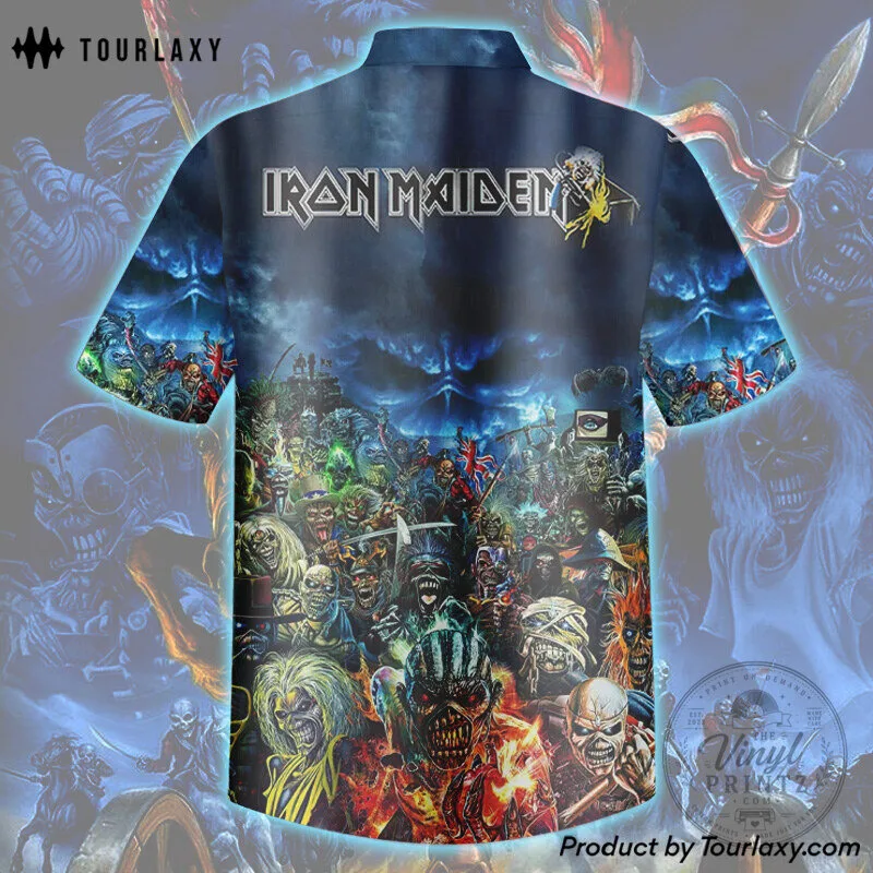 Iron Maiden Run For Your Lives Heavy Metal Band Hawaiian Shirt 9 Iron Maiden Run For Your Lives Heavy Metal Band Hawaiian Shirt