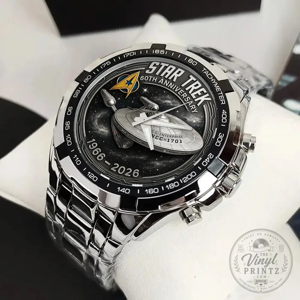 Star Trek 60th Anniversary USS Enterprise NCC-1701 Chronograph Watch