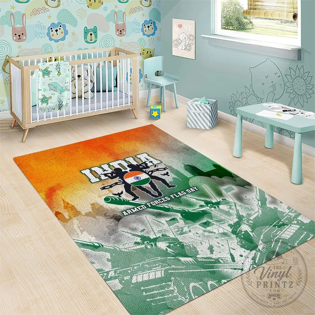 India Armed Forces Flag Day Military Indian Flag Silhouette Area Rug 13 India Armed Forces Flag Day Military Indian Flag Silhouette Area Rug