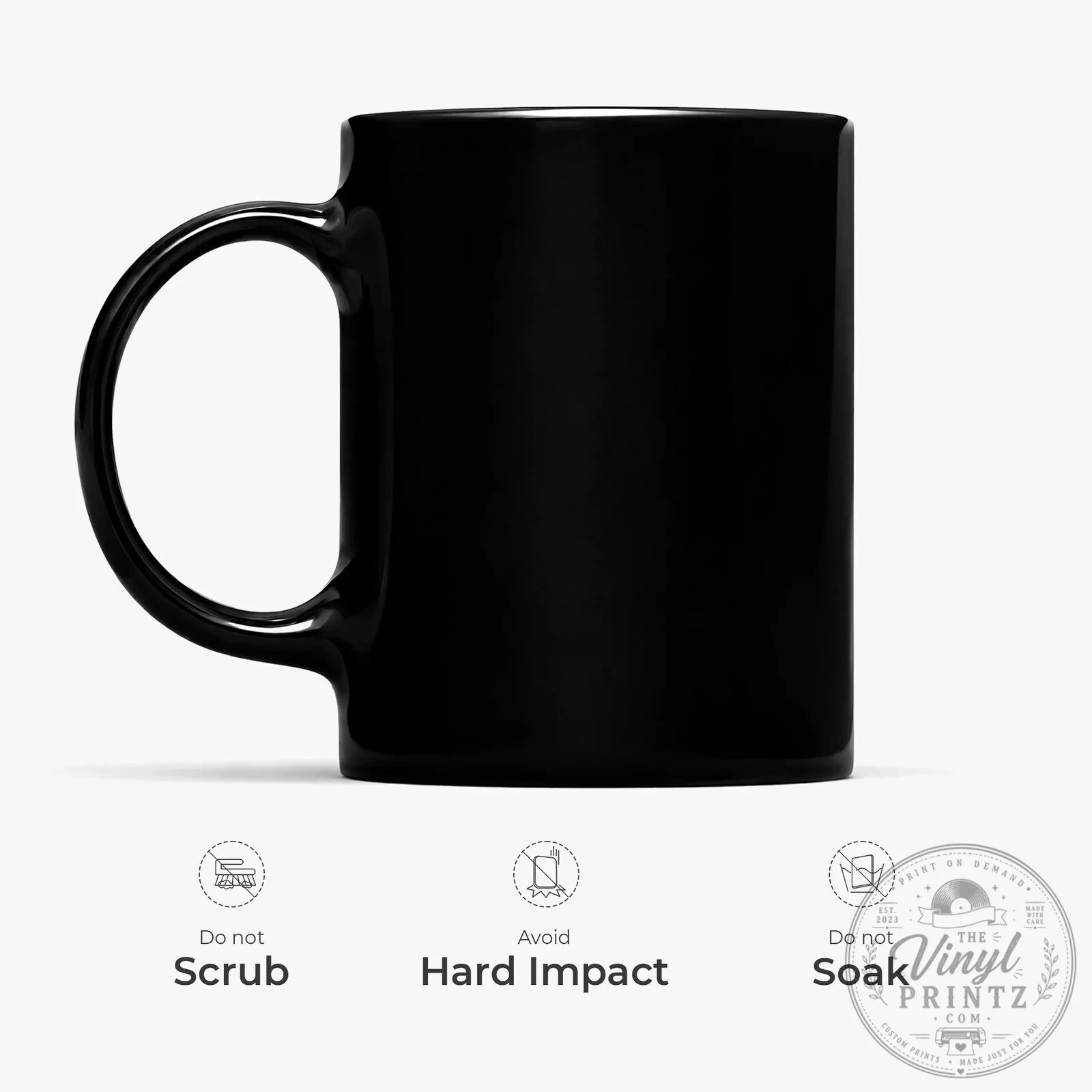 Personalized Daddy Fist Bump Black Coffee Mug with Kids Names 12 Personalized Daddy Fist Bump Black Coffee Mug with Kids Names