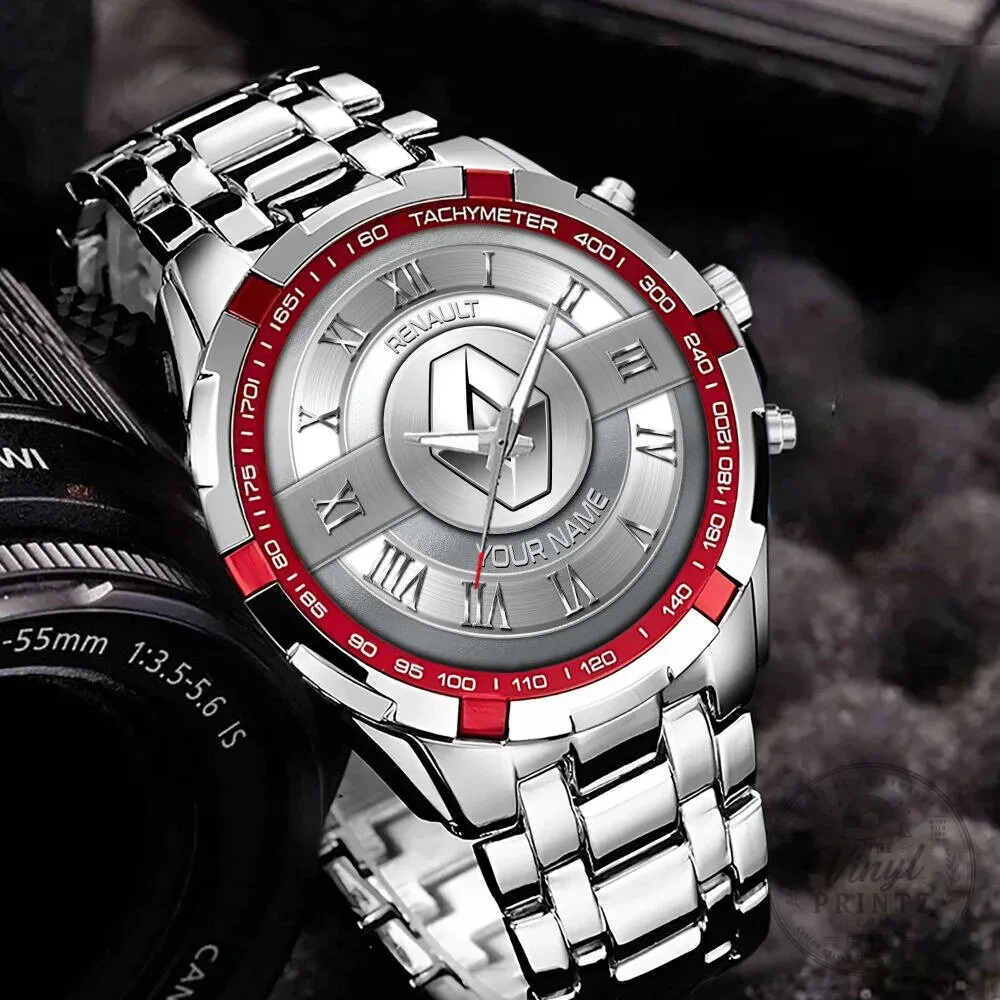 Renault Custom Name Elegant Fashion Design Silver Stainless Steel Watch 15 Renault Custom Name Elegant Fashion Design Silver Stainless Steel Watch