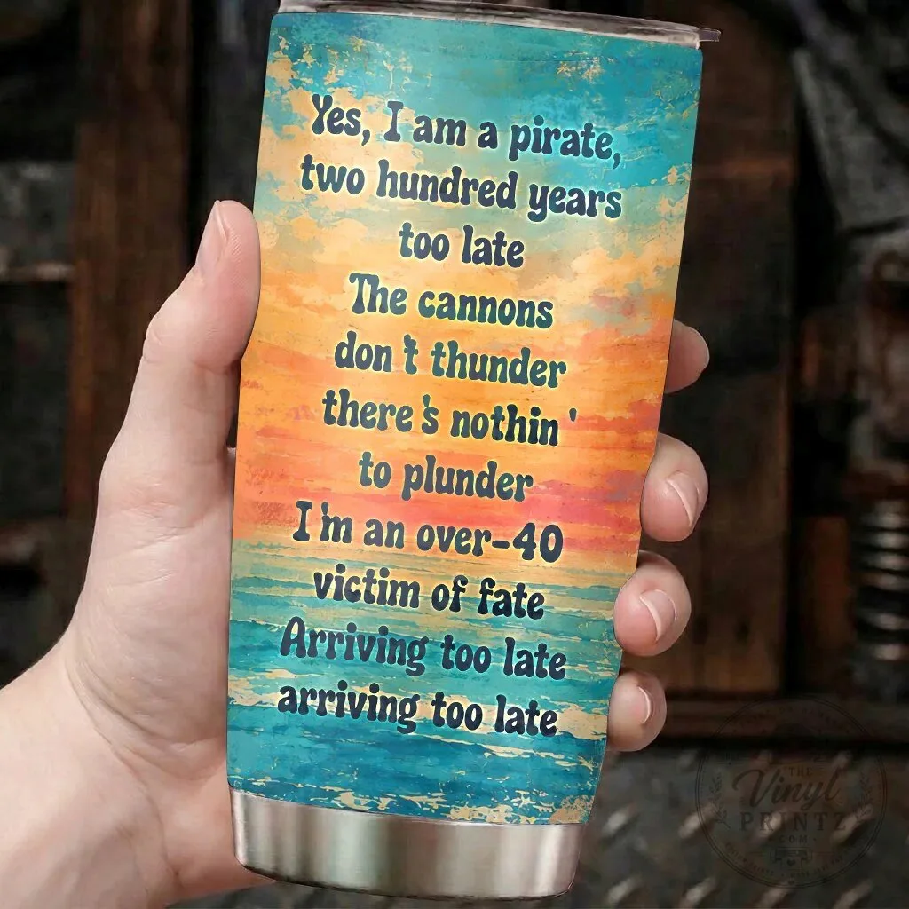 Jimmy Buffett A Pirate Looks At Forty Lyrics Mother Ocean Tumbler 11 Jimmy Buffett A Pirate Looks At Forty Lyrics Mother Ocean Tumbler