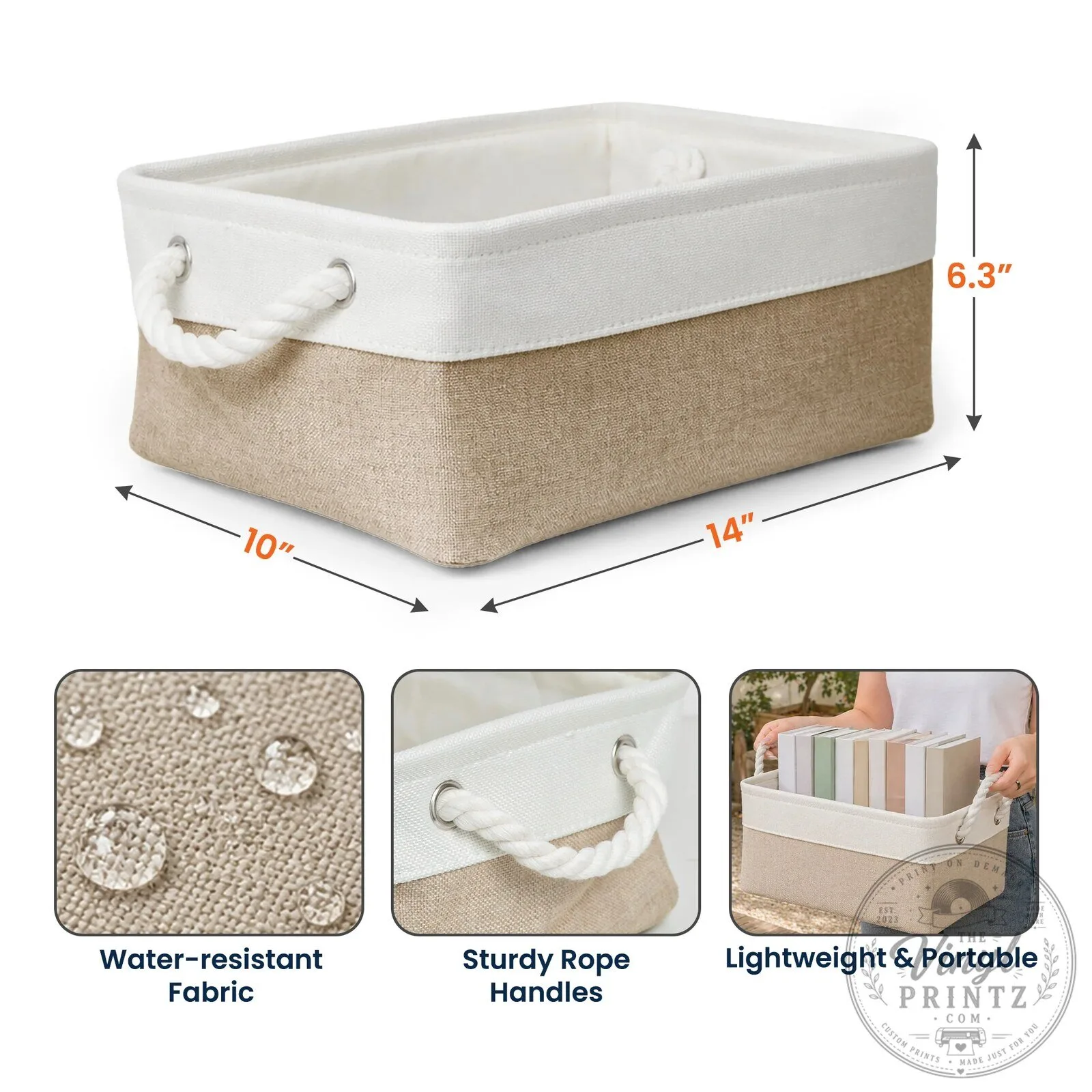 Personalized Highland Cow Baby Girl Nursery Storage Basket 15 Personalized Highland Cow Baby Girl Nursery Storage Basket