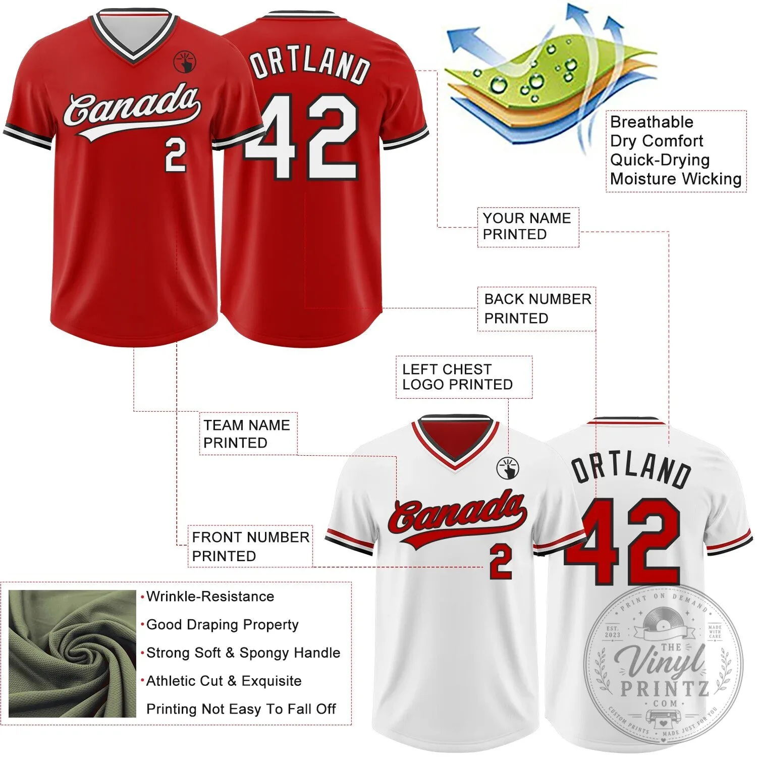 Custom Reversible Red White Black Baseball Jersey Shirt 13 Custom Reversible Red White Black Baseball Jersey Shirt