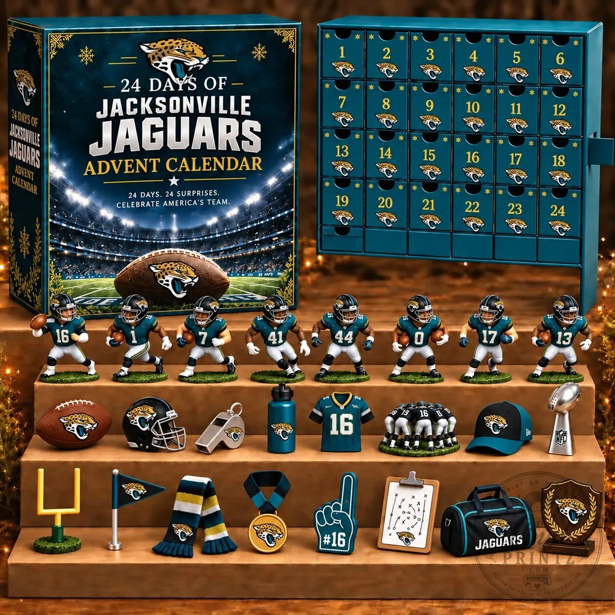 Jacksonville Jaguars 24 Days of American Football Advent Calendar Blind Box 5 Jacksonville Jaguars 24 Days of American Football Advent Calendar Blind Box