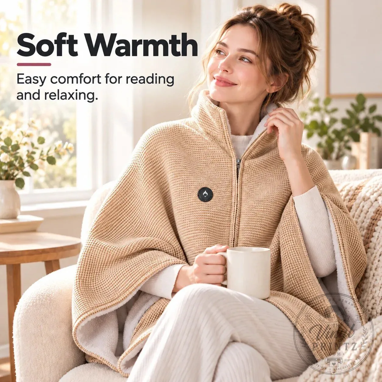 Heated Wearable Blanket for Travel and Airport Comfort, Hands-Free Warmth 19 Heated Wearable Blanket for Travel and Airport Comfort, Hands-Free Warmth