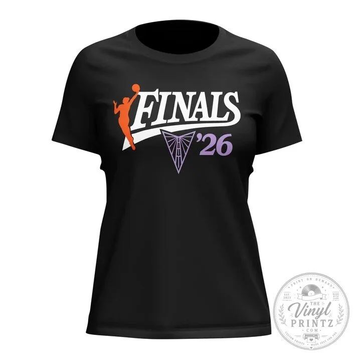 Black T-Shirt for WNBA Finals 2026 - Golden State Valkyries 6 Black T-Shirt for WNBA Finals 2026 - Golden State Valkyries