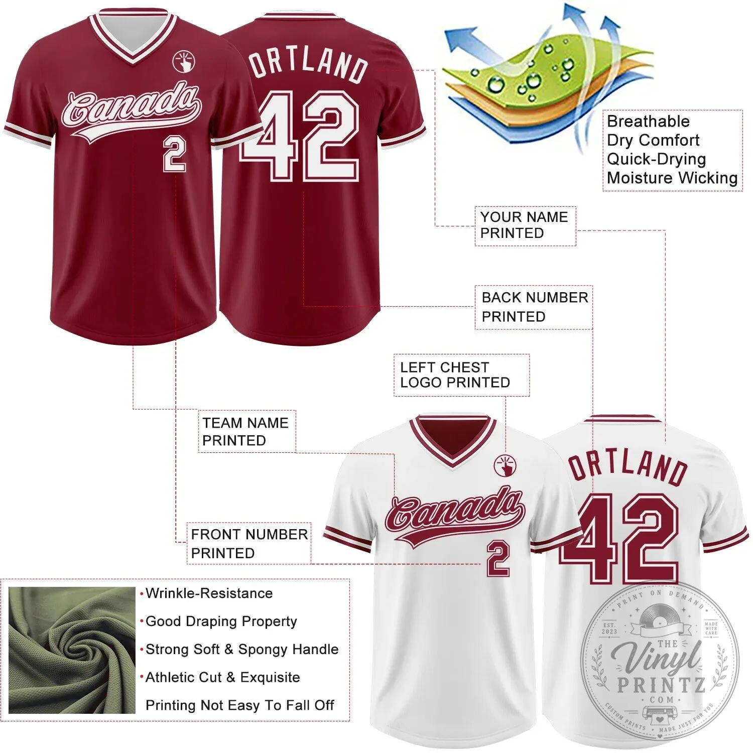 Custom Crimson White Reversible Pullover Baseball Jersey 13 Custom Crimson White Reversible Pullover Baseball Jersey