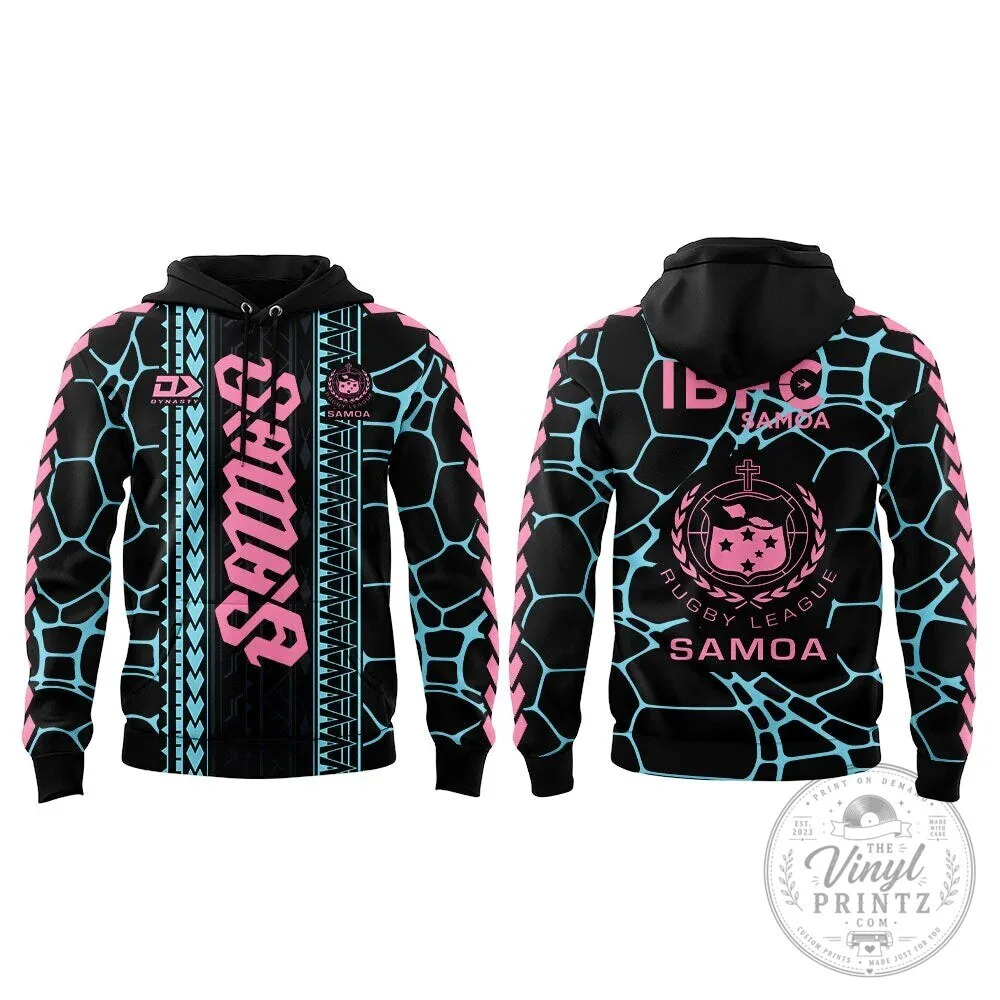 Toa Samoa Rugby League Turtle Shell Pattern Hoodie 6 Toa Samoa Rugby League Turtle Shell Pattern Hoodie