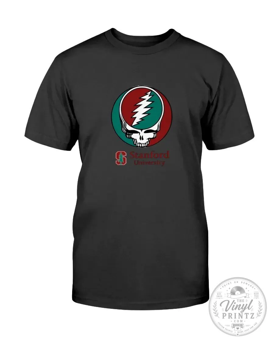 Stanford University Grateful Dead Steal Your Face Logo White T-Shirt 16 Stanford University Grateful Dead Steal Your Face Logo White T-Shirt