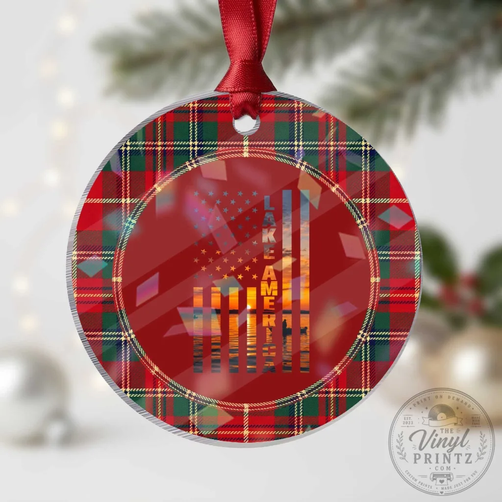 lake-america-patriotic-american-flag-sunset-graphic-holographic-acrylic-christmas-ornament-featured Lake America Patriotic American Flag Sunset Graphic Holographic Acrylic Christmas Ornament
