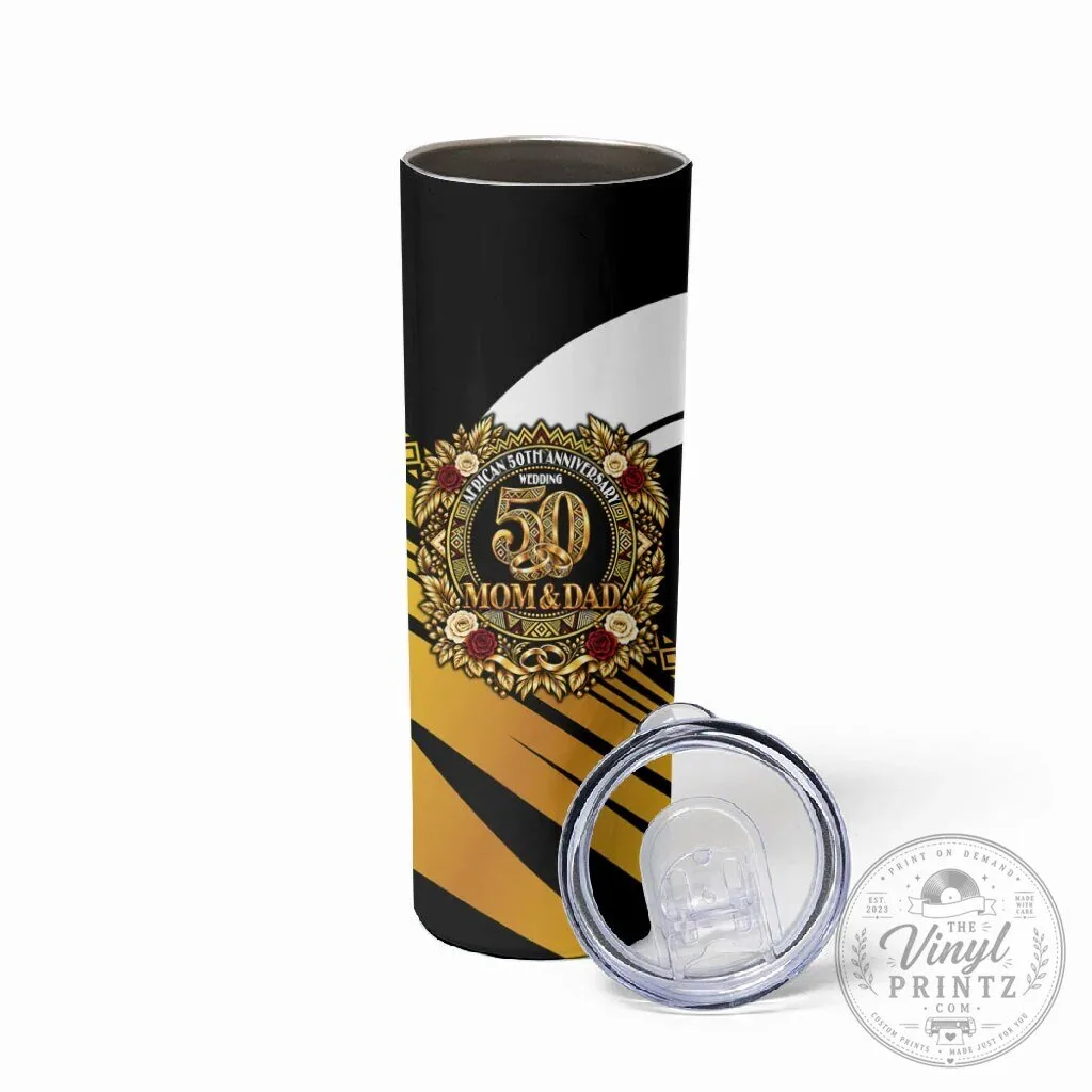 African 50th Anniversary Wedding Mom and Dad A Love That Built A Legacy Tumbler 8 African 50th Anniversary Wedding Mom and Dad A Love That Built A Legacy Tumbler