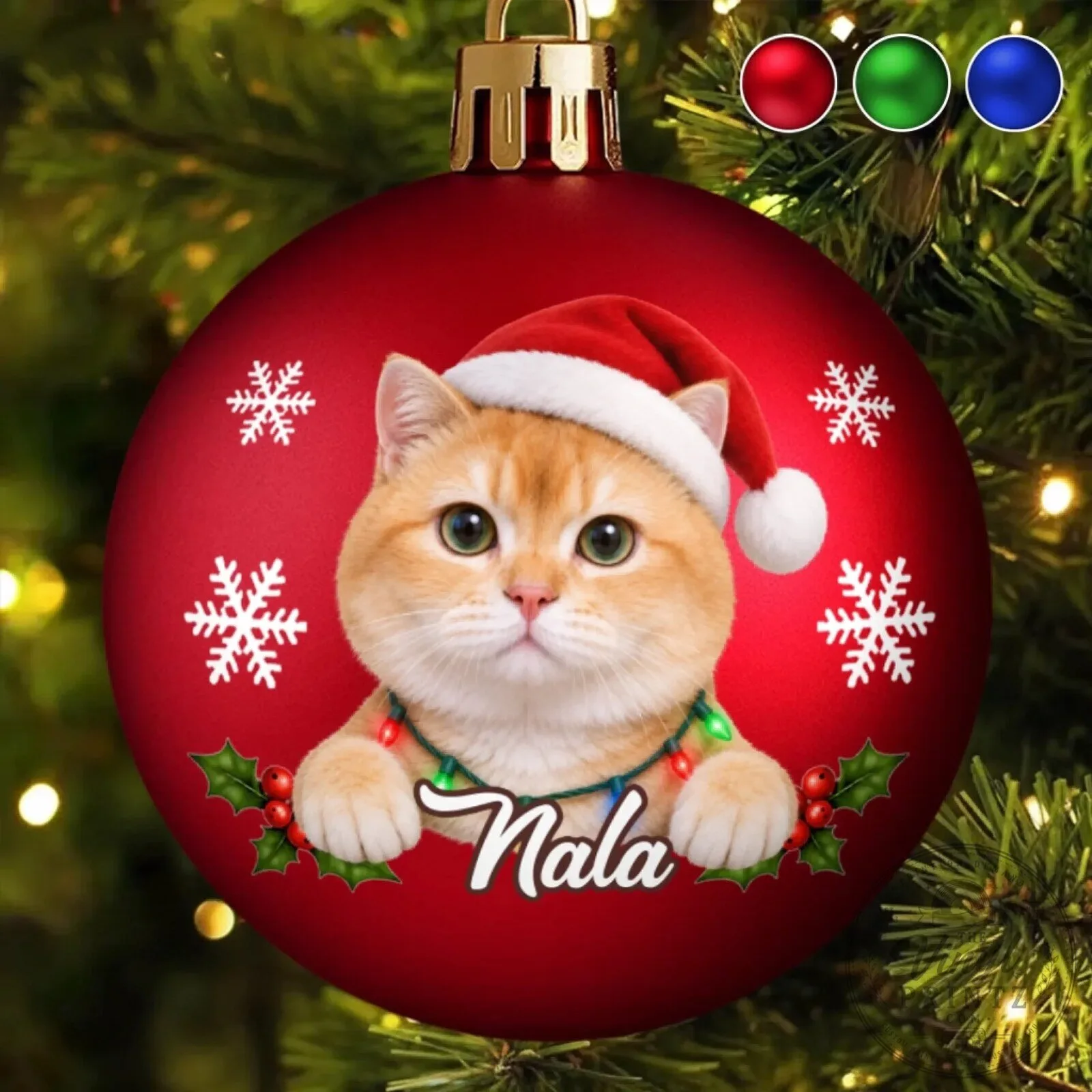 Personalized Pet Photo Christmas Ornament Custom Dog Cat Name Holiday Decor 13 Personalized Pet Photo Christmas Ornament Custom Dog Cat Name Holiday Decor