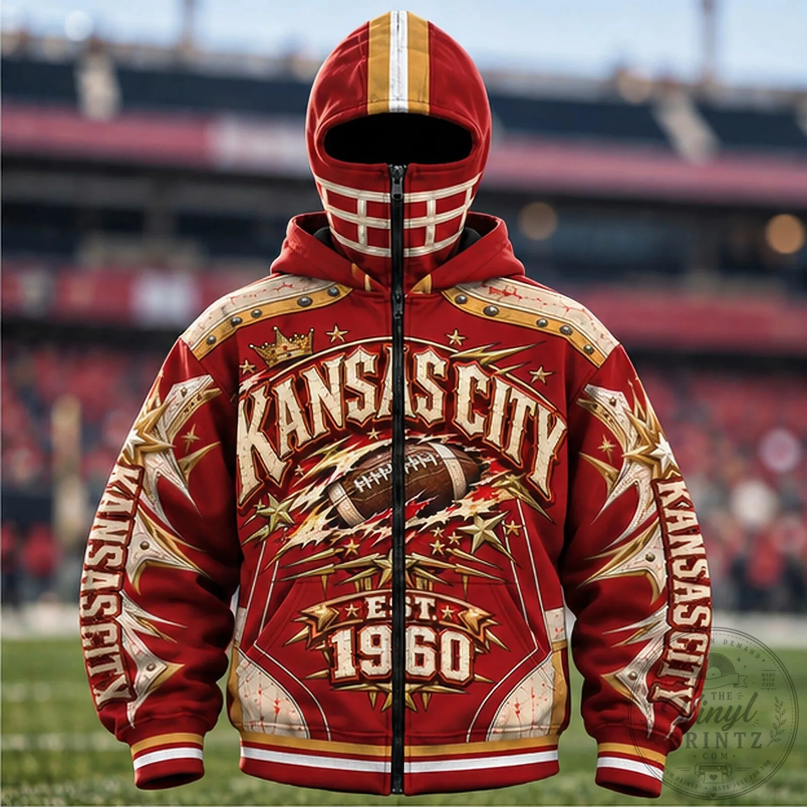 Mask Hoodie Cities Name Football Fan - Game Day Zip Hoodie 14 Mask Hoodie Cities Name Football Fan - Game Day Zip Hoodie