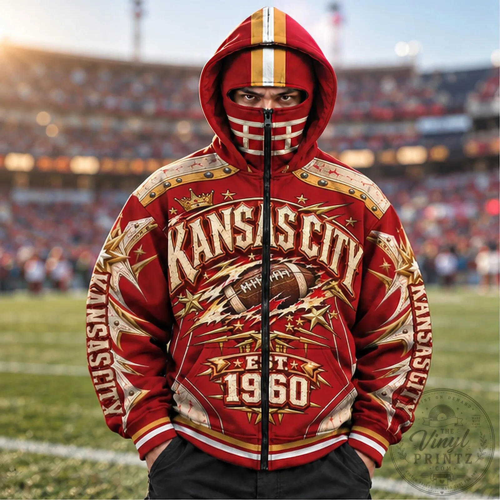 Mask Hoodie Cities Name Football Fan - Game Day Zip Hoodie 15 Mask Hoodie Cities Name Football Fan - Game Day Zip Hoodie