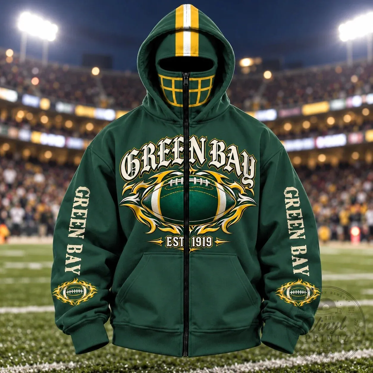 Mask Hoodie Cities Name Football Fan - Game Day Zip Hoodie 17 Mask Hoodie Cities Name Football Fan - Game Day Zip Hoodie