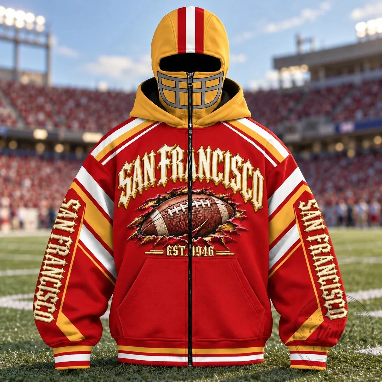 Mask Hoodie Cities Name Football Fan - Game Day Zip Hoodie 20 Mask Hoodie Cities Name Football Fan - Game Day Zip Hoodie