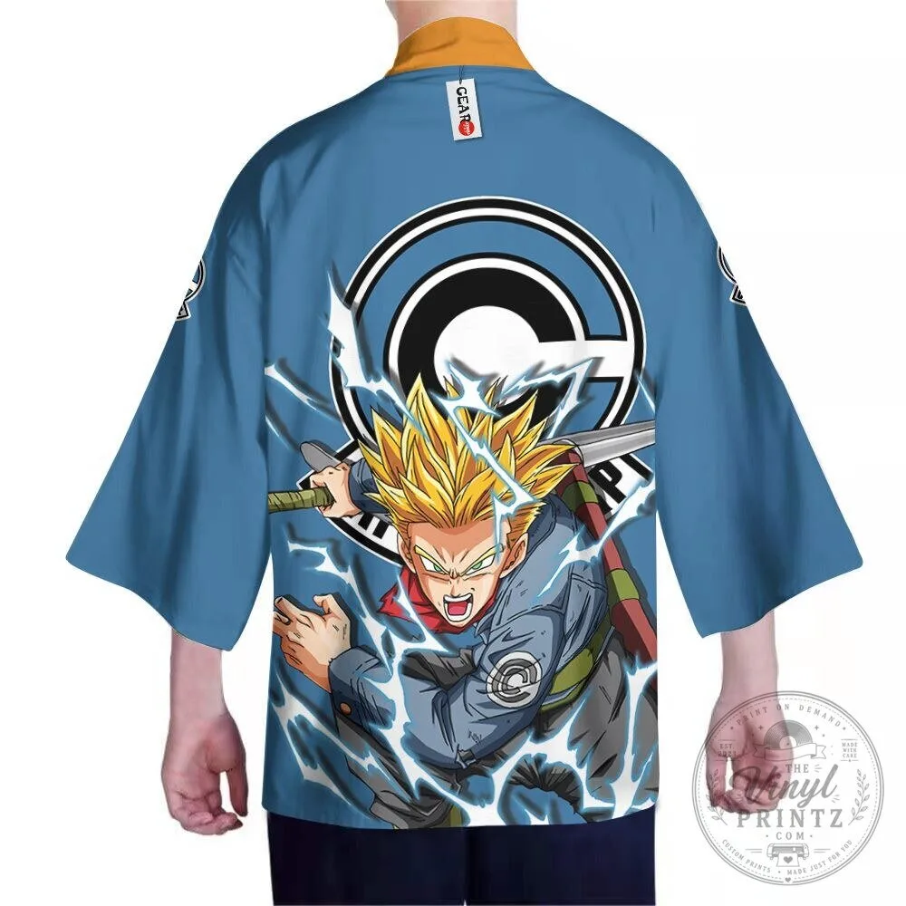 Dragon Ball Z Future Trunks Super Saiyan Kimono Cardigan 9 Dragon Ball Z Future Trunks Super Saiyan Kimono Cardigan