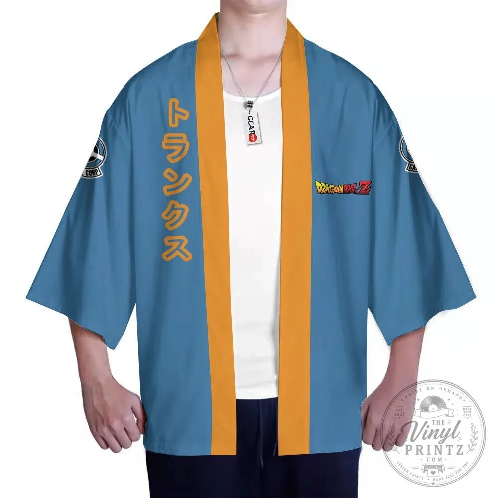 Dragon Ball Z Future Trunks Super Saiyan Kimono Cardigan 10 Dragon Ball Z Future Trunks Super Saiyan Kimono Cardigan
