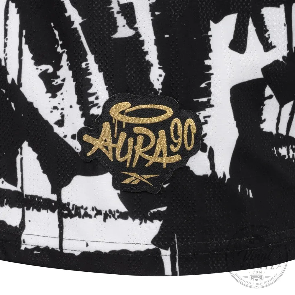 Botafogo Futebol e Regatas Black and White Graffiti Pattern Soccer Jersey 15 Botafogo Futebol e Regatas Black and White Graffiti Pattern Soccer Jersey