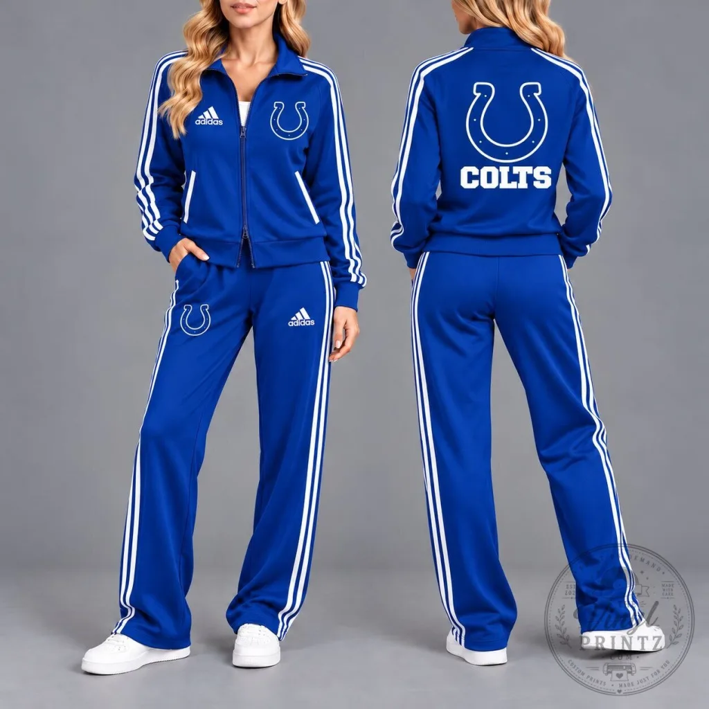 Women's Tracksuit Jacket with Full Zip by Indianapolis Colts Women's Tracksuit Jacket with Full Zip by Indianapolis Colts
